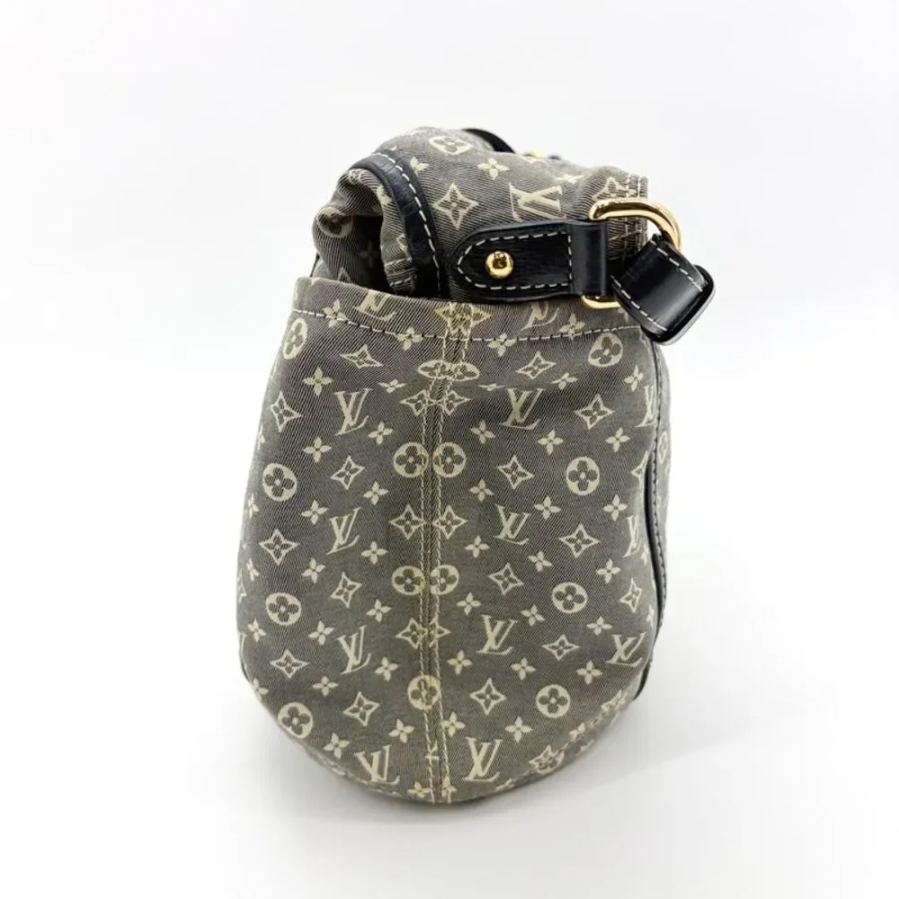 Louis Vuitton Monogram Mini Lean Marjorie Shoulder Bag Blue